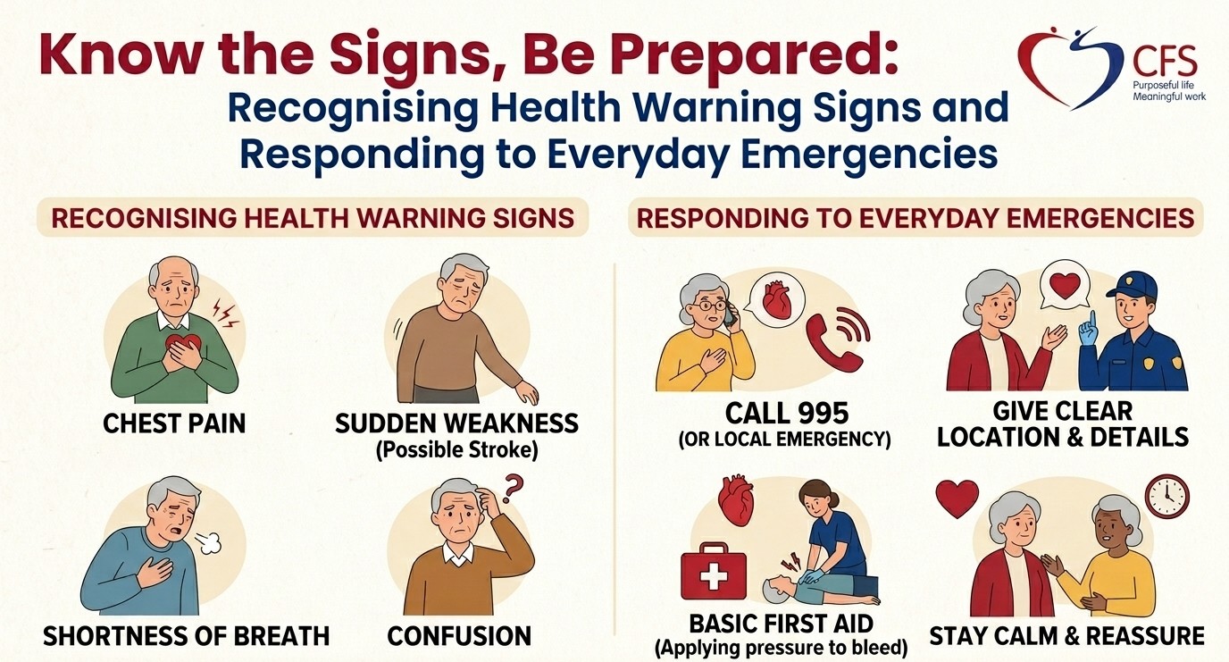 Know the Signs health warning signs health and wellness programme H&W